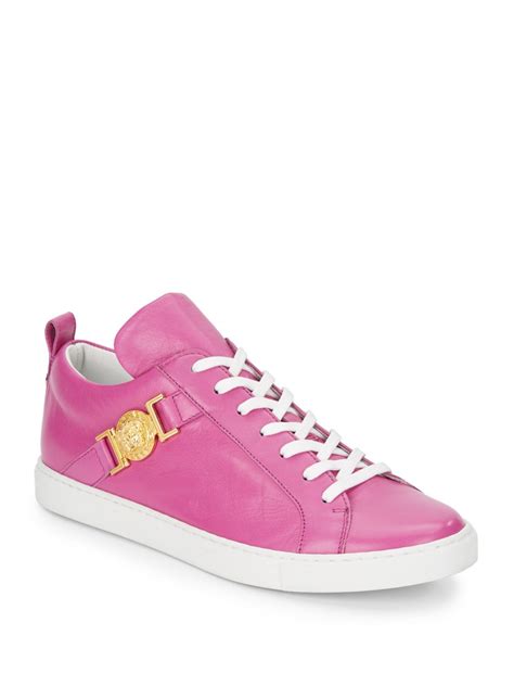 women's pink versace sneakers|women's Versace sneakers sale.